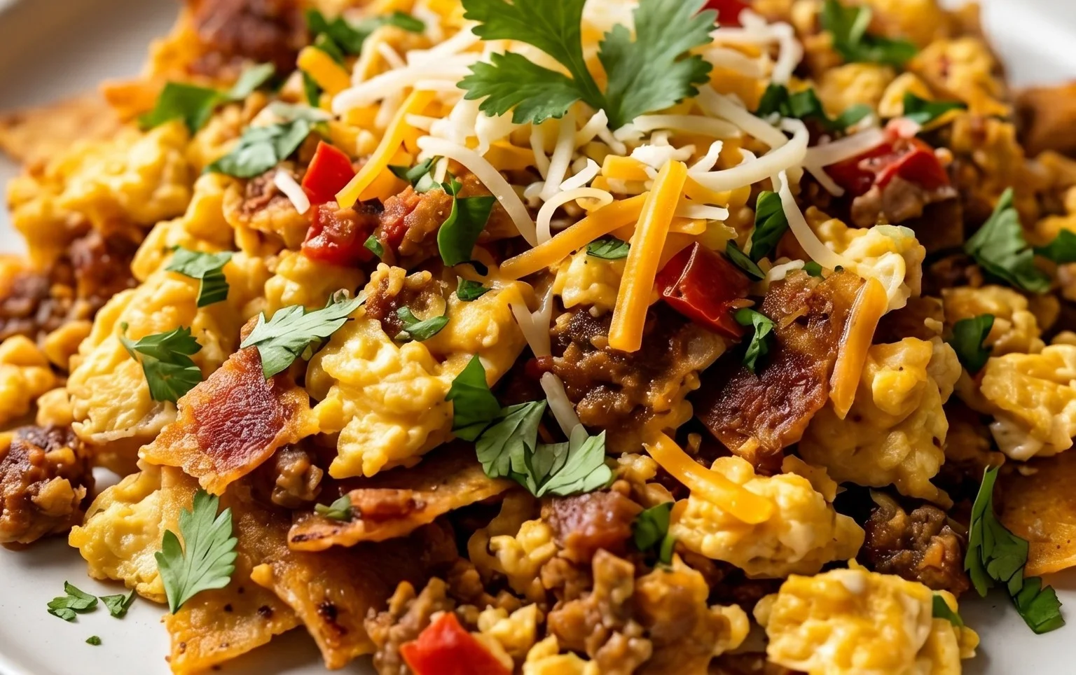 Migas Recipe: Mexican Scrambled Eggs with Crispy Tortillas