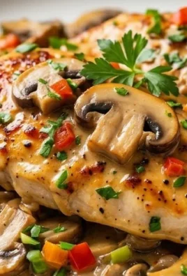 Creamy Mushroom Chicken Recipe