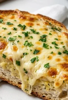 BEST CHEESY GARLIC BREAD RECIPE