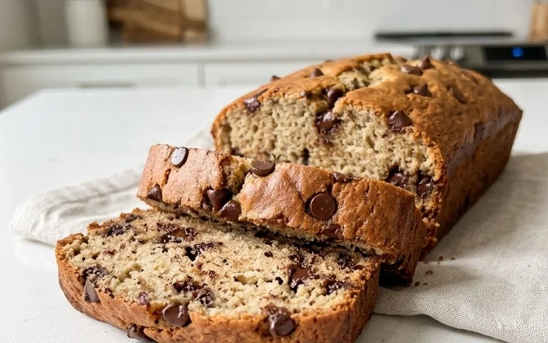 Easy Chocolate Chip Banana Bread