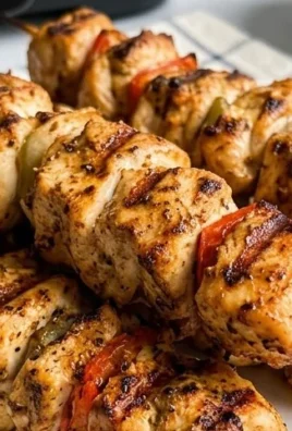 Air Fryer Chicken Skewers (VIDEO)