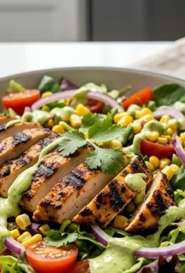 Peruvian Grilled Chicken Salad