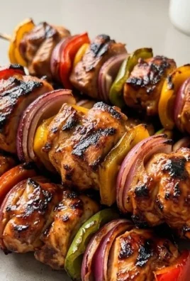Mexican Barbecue Chicken Skewers