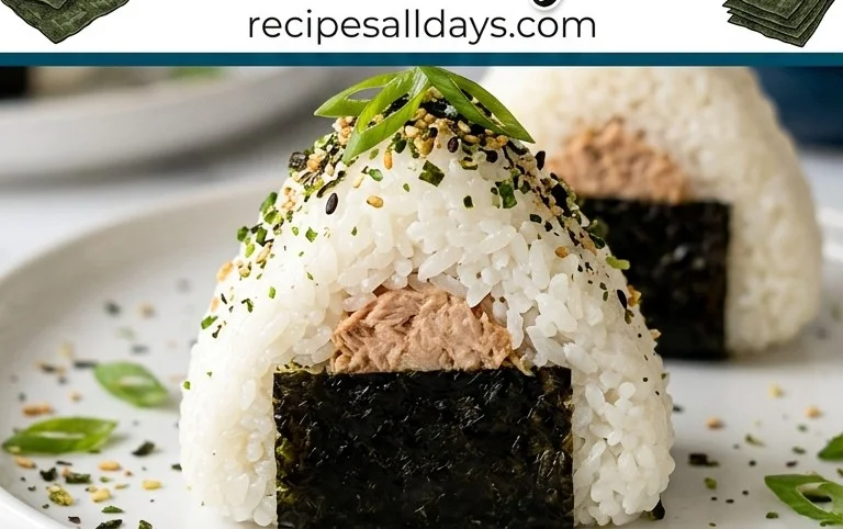 15-min. Easy Japanese Tuna Onigiri
