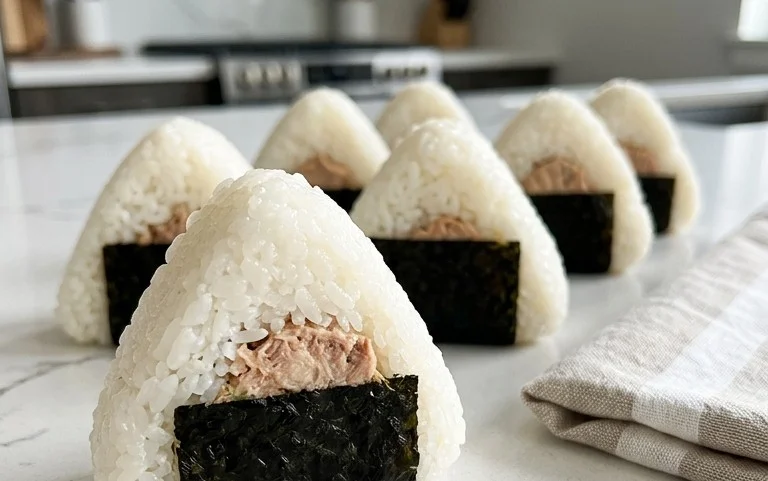 15-min. Easy Japanese Tuna Onigiri