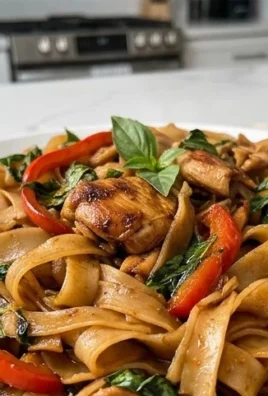 Drunken noodles