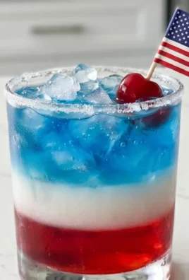 July 4th Layered Drinks Recipe
