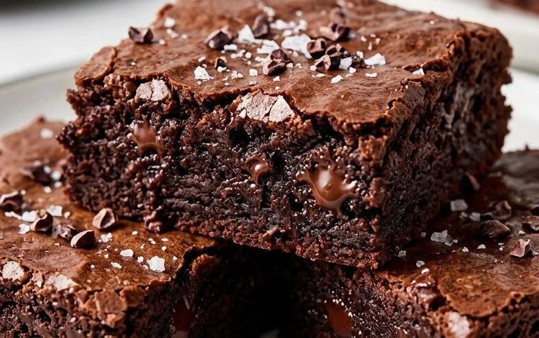 Fudgy Eggless Brownies