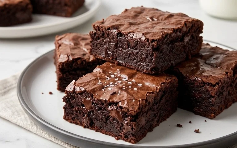 Fudgy Eggless Brownies