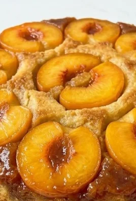 Peach Upside-Down Cake Recipe