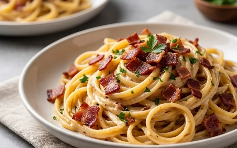 Beef Bacon Pasta