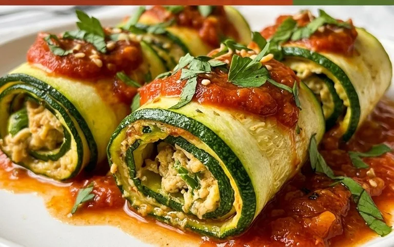 Vegan Zucchini Rollatini