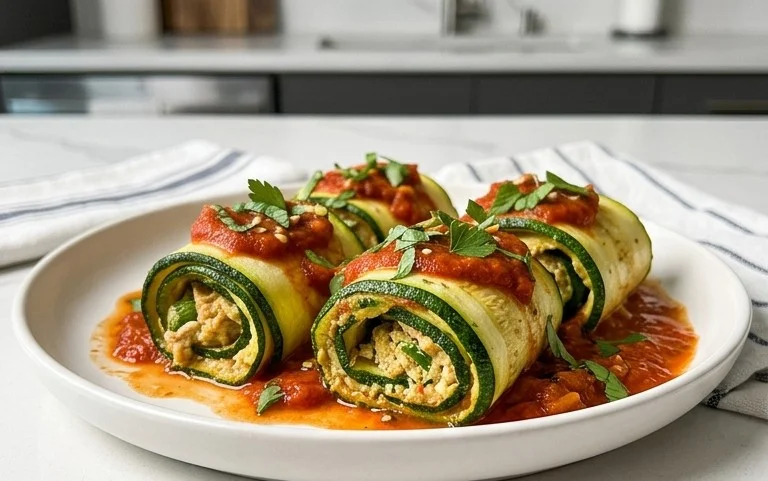 Vegan Zucchini Rollatini