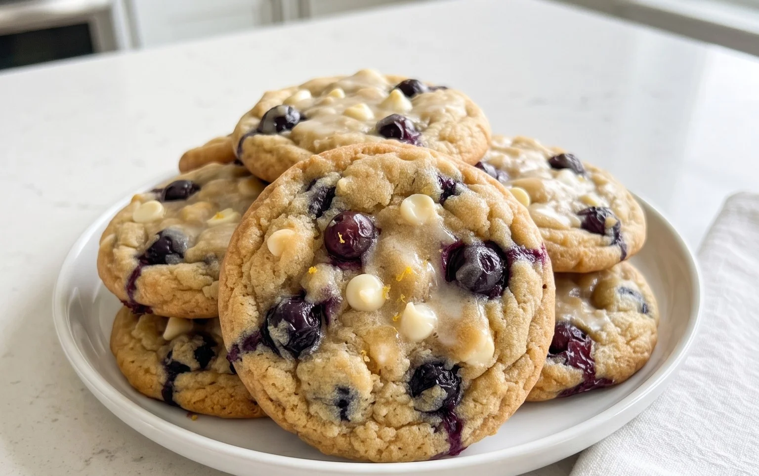 Lemon Blueberry Cookies Recipe