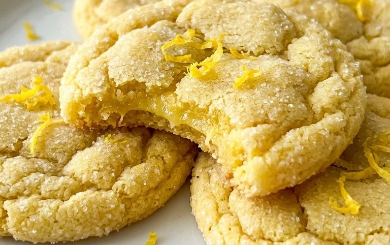 Soft & Chewy Lemon Cookies