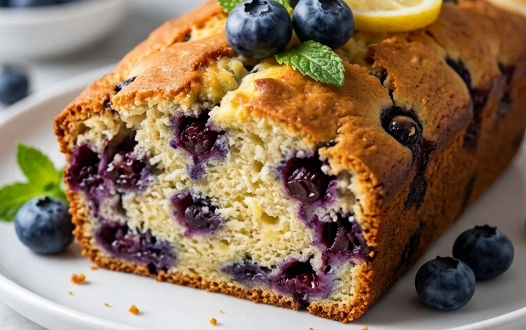 Blueberry and Lemon Loaf