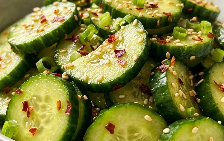 Spicy Asian Cucumber Salad