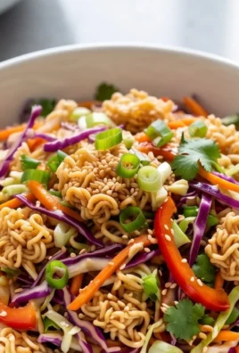 Crunchy Asian Ramen Noodle Salad Recipe