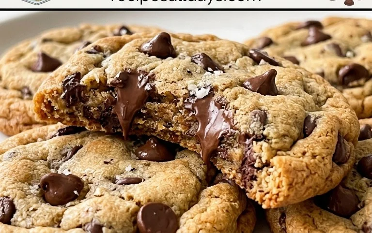 Crispy and Chewy Chocolate Chip Cookies