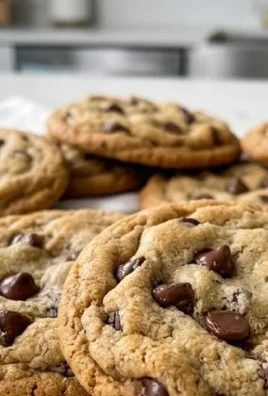 Crispy and Chewy Chocolate Chip Cookies