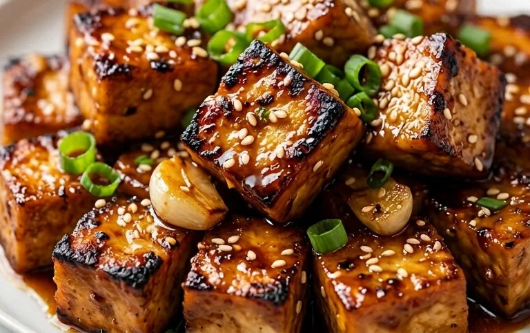 Honey Garlic Tofu