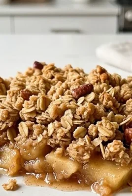 Healthy Breakfast Apple Crum extractble